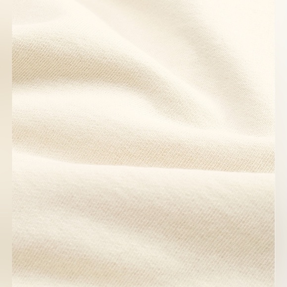 Sporty & Rich Wellness Club Flocked Sweatpants | (XS - Cream/Merlot) NEW - Picture 5 of 8